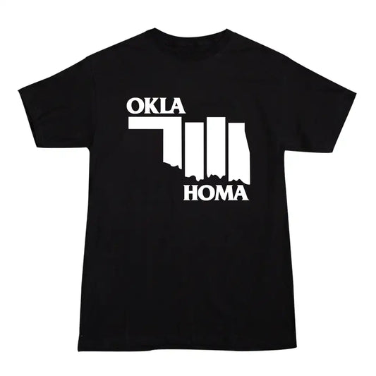 Oklahoma Mack Flag T-Shirt Printed by Dirty Mack Mfg. 